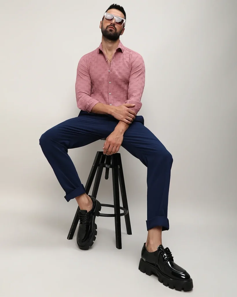 formal shirt pant combination for men