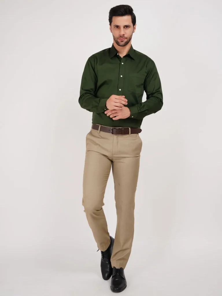 men shirt pant combination