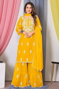 haldi outfit for women